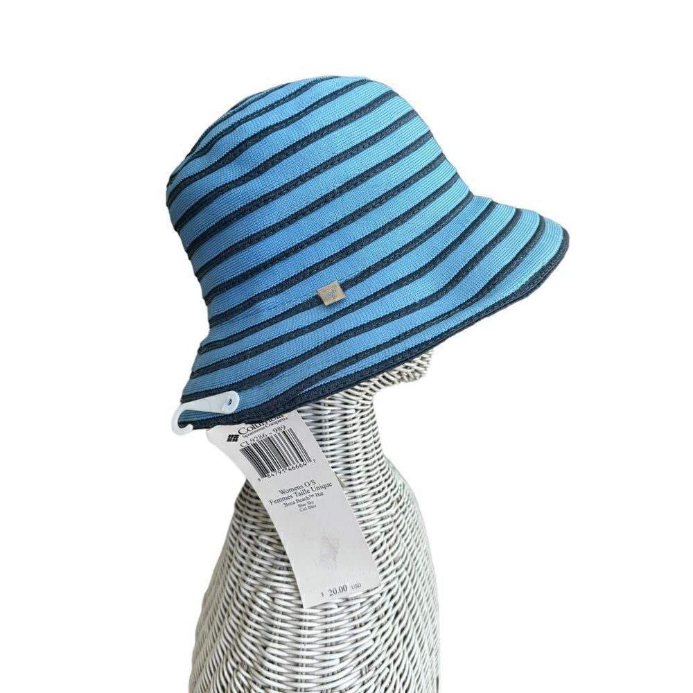 Columbia Boca Beach Hat Blue sky NWT O/S - Picture 3 of 6